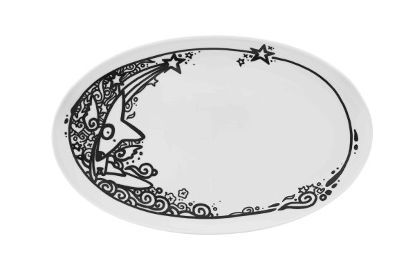 PLAT OVAL DOG