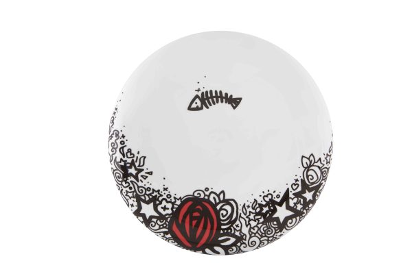 ASSIETTE INFINITA ROSE