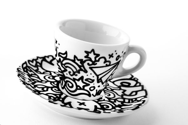TASSE et SOUS TASSE CONIQUE