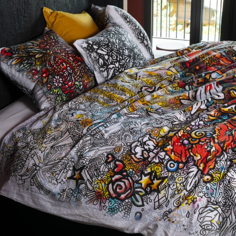 Taie d'oreiller rectangulaire 50 x 70cm - Carré Blanc & Jake – Image 2