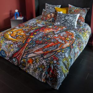 Housse de couette 240 x 220 cm – Carré Blanc & Jake