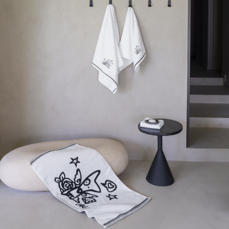 Serviette de toilette 50 x 90 cm – Carré Blanc & Jake – Image 2