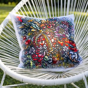 Housse de coussin 45 x 45 cm - Carré Blanc & Jake