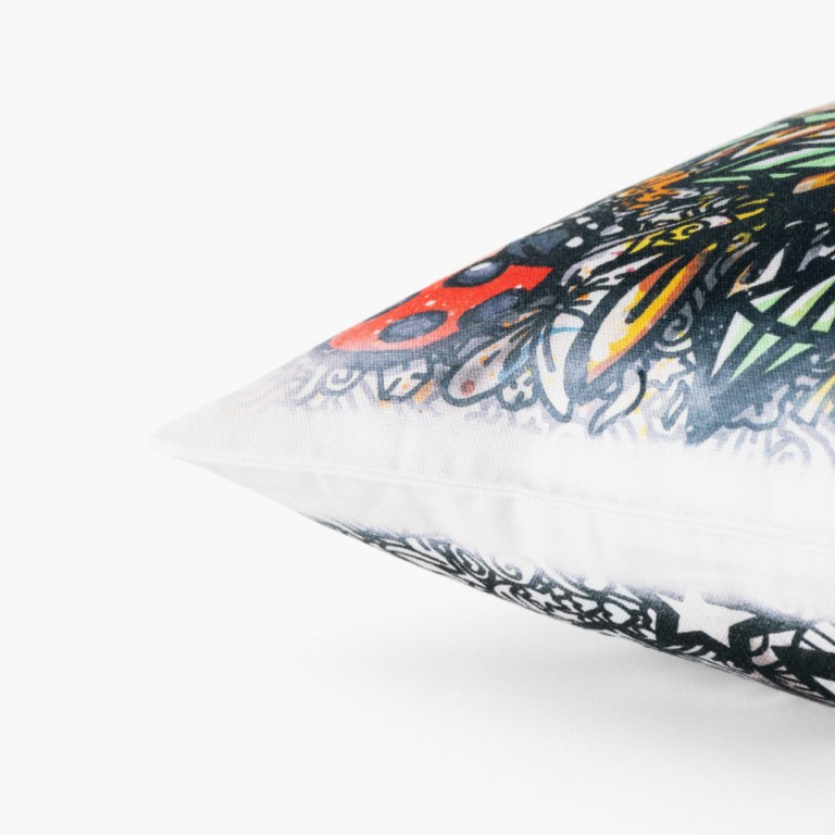 Taie d'oreiller carrée 64 x 64 cm - Carré Blanc & Jake – Image 5