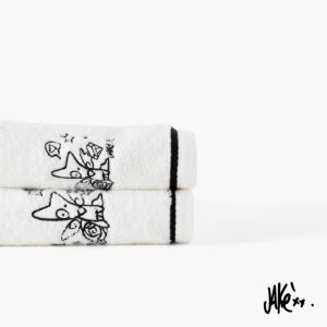 Drap de bain 70 x 120 cm – Carré Blanc & Jake