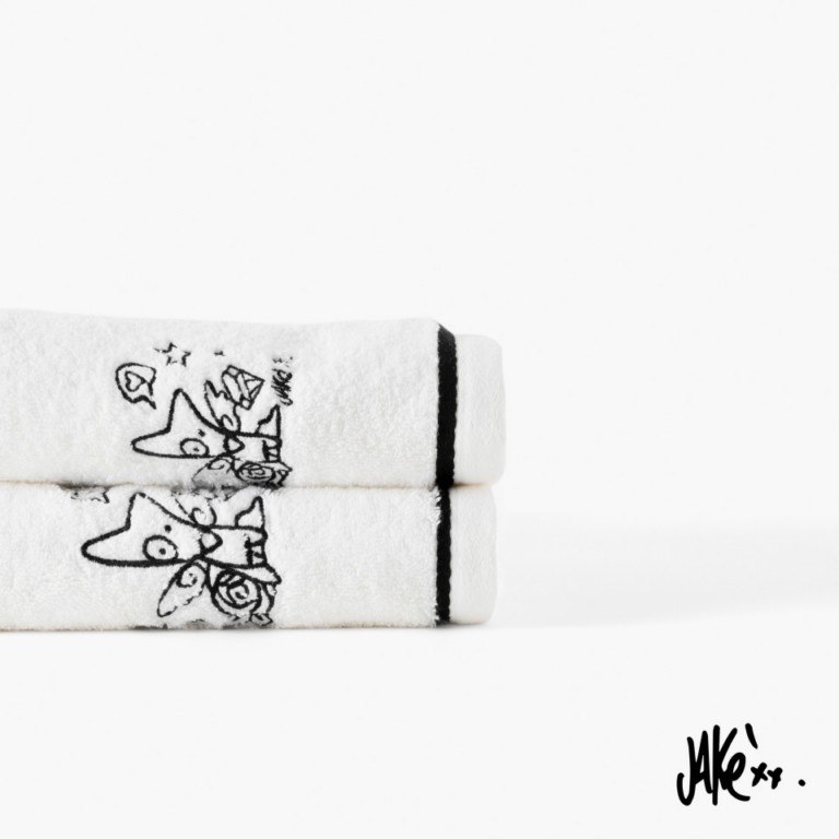 Drap de bain 70 x 120 cm – Carré Blanc & Jake