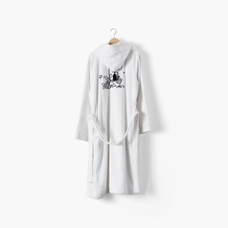 Peignoir homme coton XL – Carré Blanc & Jake – Image 2