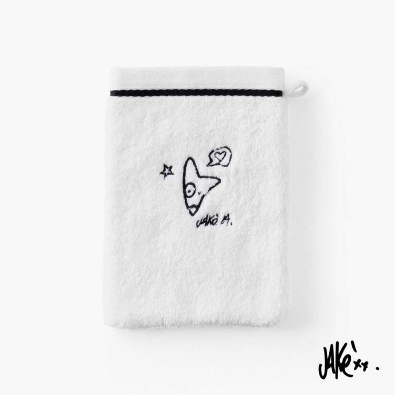 Gant de toilette 15 x 21 cm – Carré Blanc & Jake